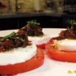 How to Make Caramelized Onions Delicious on a Caprese Salad