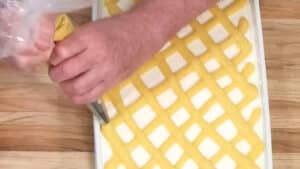 Limoncello Tiramisu Recipe - topping it with Lemon Curd