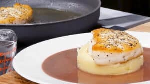 Best Chilean Sea Bass Recipe with a Red Wine Sauce