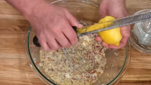 The Best Zucchini Pancake recipe Lemon Zest