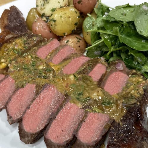 Cafe De Paris Sauce - Buttered Rib Eye Steak
