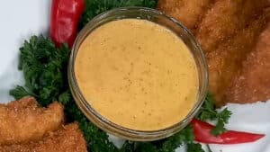 Homemade Chicken Tenders with Honey Mustard Dipping Sauce