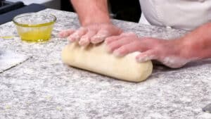 Potato Gnocchi Recipe - Create a roll about 4-inch in diameter