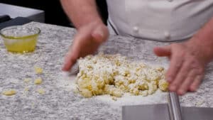 Potato Gnocchi Recipe - Form the dough