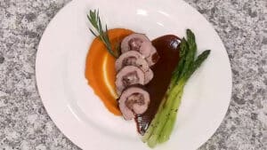 Pork Cordon Bleu Recipe - Plated