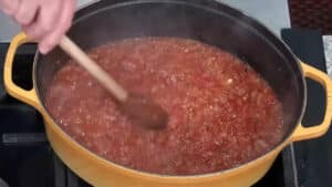 Tuna Casserole with Rice - add chopped tomatoes and chicken broth