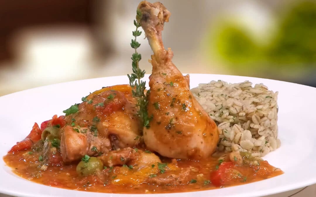 Mediterranean Braised Chicken Recipe