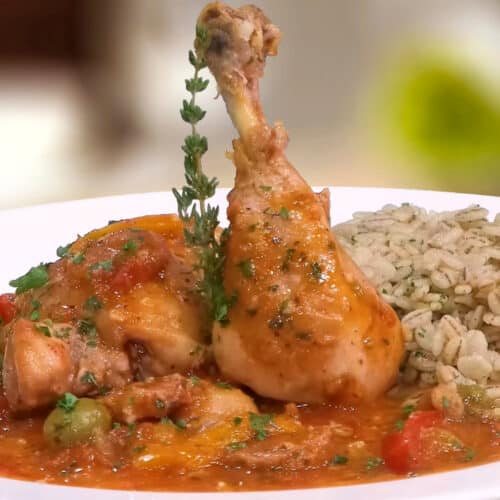Mediterranean Braised Chicken Recipe