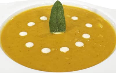 Nutty, Buttery Acorn Squash Soup