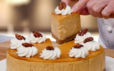 Pumpkin Pecan Cheesecake