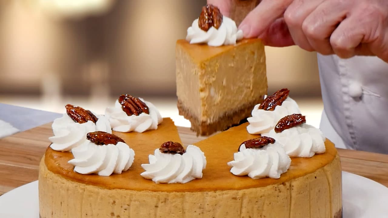 Irresistible Pumpkin Pecan Cheesecake Recipe