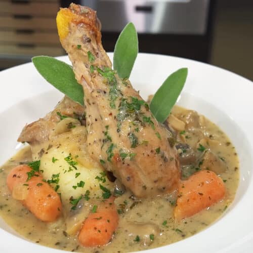 Chicken Fricassee A French Chicken Stew Chef Jean-Pierre