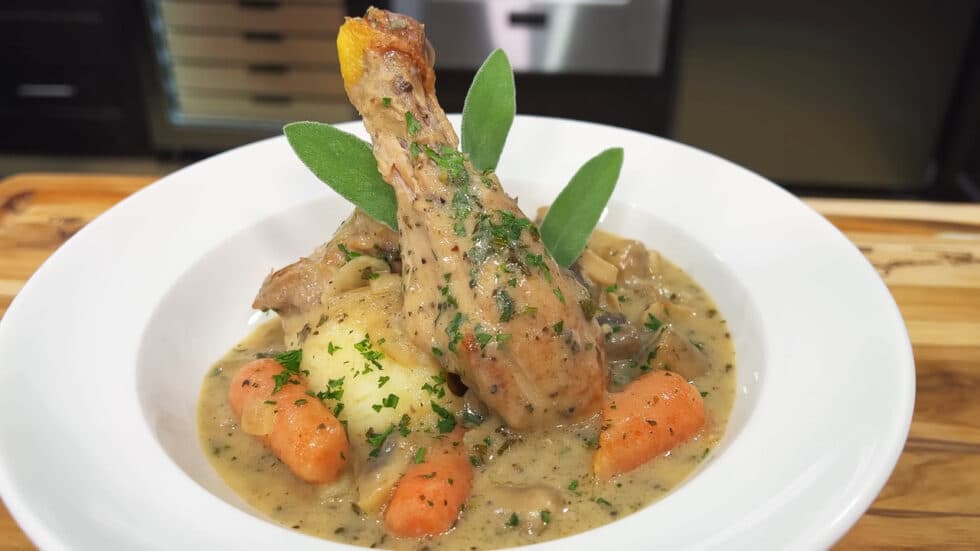 Chicken Fricassee A French Chicken Stew Chef Jean-Pierre