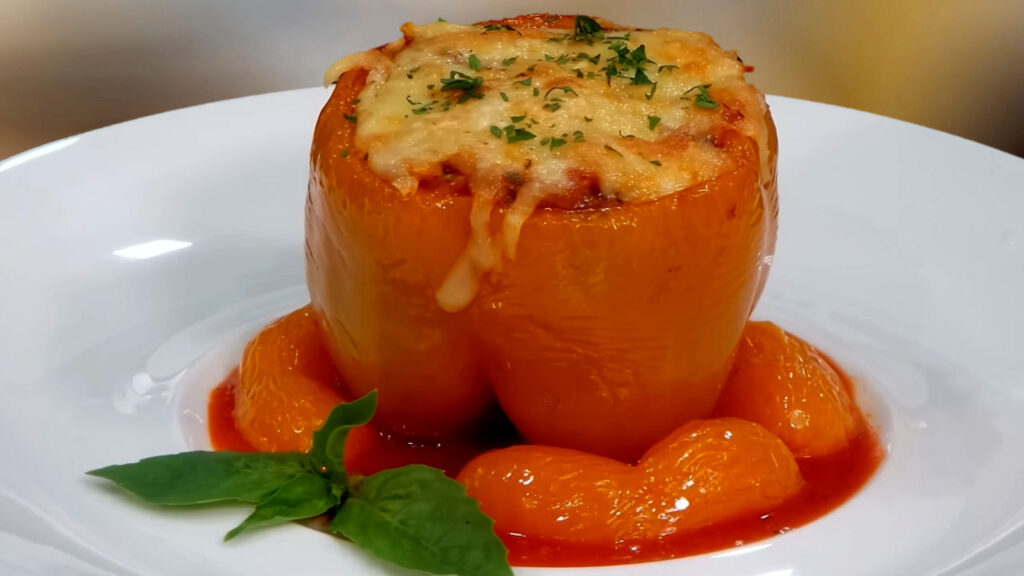 Stuffed Bell Pepper Ratatouille Recipe
