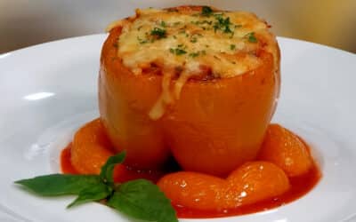 Stuffed Bell Pepper Ratatouille