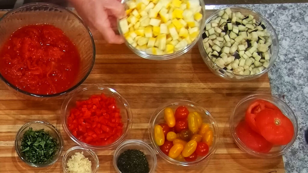 How to Make Ratatouille Recipe -  Mise en Place