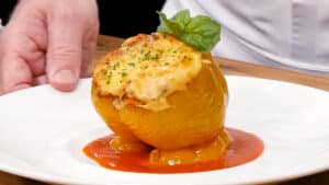 Stuffed Bell Pepper Ratatouille Recipe