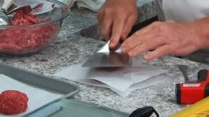 How to Make a Smash Burger - Pre-Smash with Parchment