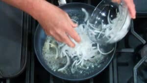 How to Make a Smash Burger - Starting the Onions