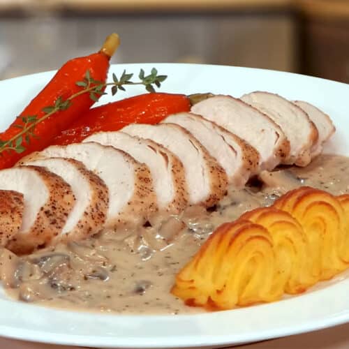 Champagne Chicken Worth Licking the Plate For!