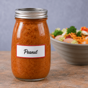 Peanut Salad Dressing Chef Jean Pierre