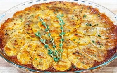Easy Pommes Boulangère: French Potato & Onion Bake