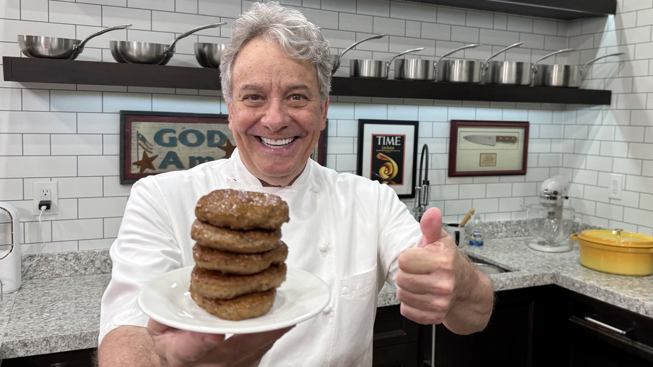 Sausage Patties So Delicious, the Eggs Are Just a Side! - Chef Jean-Pierre Sausage Patties So Delicious, the Eggs Are Just a Side! - Chef Jean-Pierre